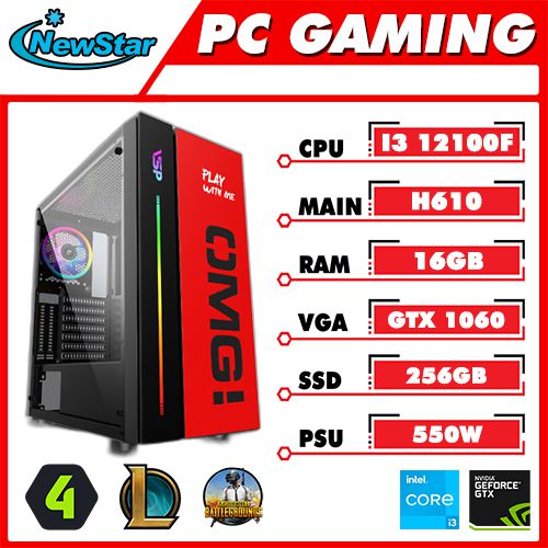 TRUNG TÂM DỊCH VỤ TIN HỌC NEWSTAR PC GAMING Intel® Core™ i3-12100F